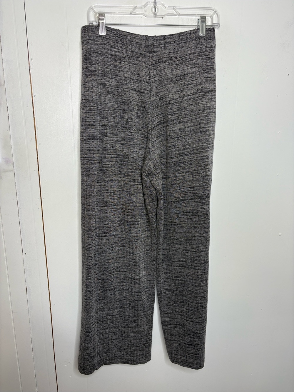 Banana Republic Pants Womens Small Wide Leg Heathered Pull On Comfort Workwear - Picture 2 of 7